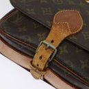 LOUIS VUITTON Monogram Cartouchiere MM Shoulder Bag Vintage M51253 Auth BA3803-14