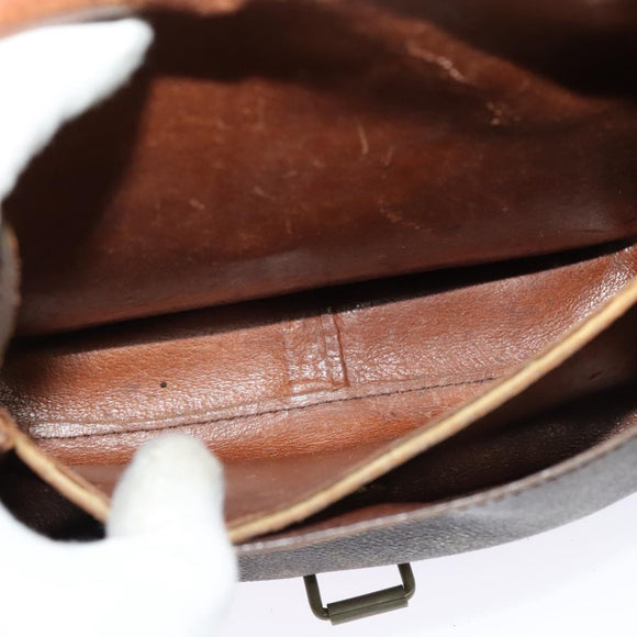 LOUIS VUITTON Monogram Cartouchiere MM Shoulder Bag Vintage M51253 Auth BA3803