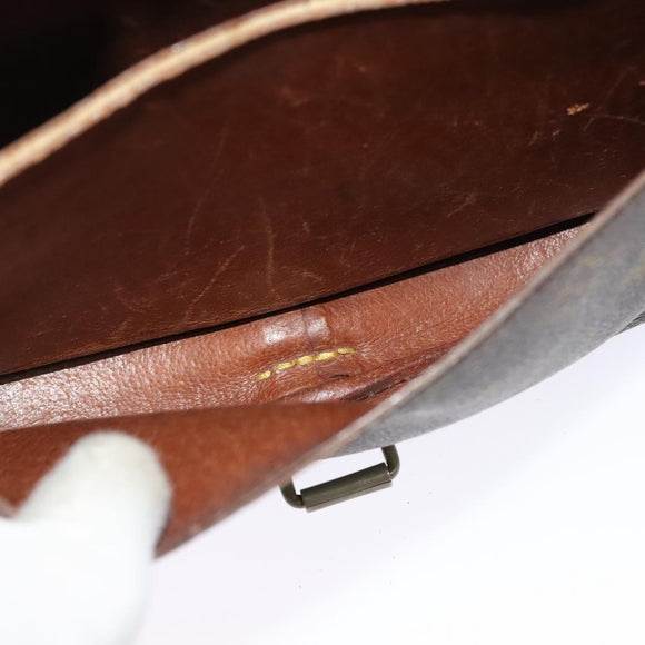 LOUIS VUITTON Monogram Cartouchiere MM Shoulder Bag Vintage M51253 Auth BA3803