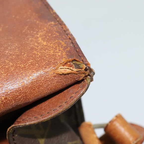 LOUIS VUITTON Monogram Cartouchiere MM Shoulder Bag Vintage M51253 Auth BA3803