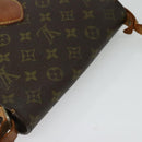 LOUIS VUITTON Monogram Cartouchiere MM Shoulder Bag Vintage M51253 Auth BA3803-6