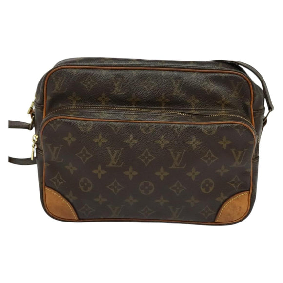 LOUIS VUITTON Monogram Nile Shoulder Bag M45244 LV Auth BA3804