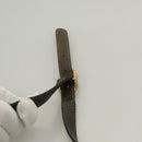 GUCCI GG Supreme Web Sherry Line Bag PVC Beige Gold 75 02 004 Auth BA3807-8