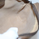 GUCCI GG Supreme Web Sherry Line Clutch Bag PVC Beige Gold 89 01 012 Auth BA3808-11