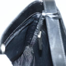 BURBERRY Nova Check Shoulder Bag PVC Beige Silver Auth BA3813-18