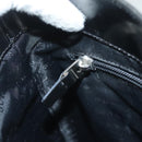 BURBERRY Nova Check Shoulder Bag PVC Beige Silver Auth BA3813-20