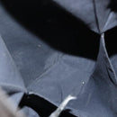 HERMES Her Line Kabas Tote Bag Canvas Gray Silver Auth BA3817-12