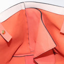 Chloe Dylan Tote Bag Leather Orange Gold Auth BA3818-20