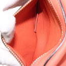 Chloe Dylan Tote Bag Leather Orange Gold Auth BA3818-21