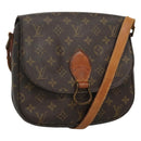 LOUIS VUITTON Monogram Saint Cloud GM Shoulder Bag M51242 LV Auth BA382-1