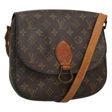 LOUIS VUITTON Monogram Saint Cloud GM Shoulder Bag M51242 LV Auth BA382