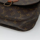 LOUIS VUITTON Monogram Saint Cloud GM Shoulder Bag M51242 LV Auth BA382-14