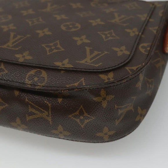 LOUIS VUITTON Monogram Saint Cloud GM Shoulder Bag M51242 LV Auth BA382