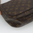 LOUIS VUITTON Monogram Saint Cloud GM Shoulder Bag M51242 LV Auth BA382-17