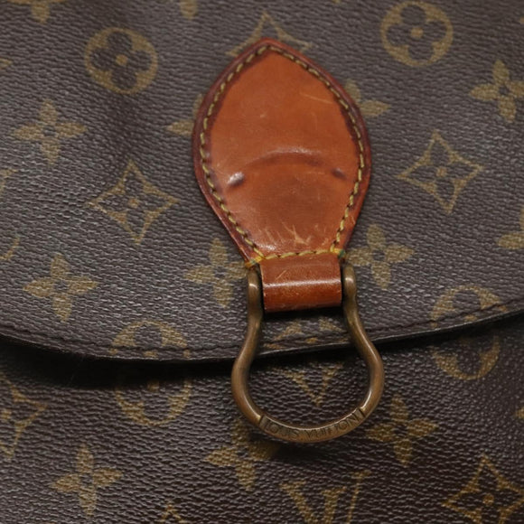 LOUIS VUITTON Monogram Saint Cloud GM Shoulder Bag M51242 LV Auth BA382