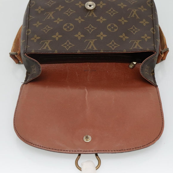 LOUIS VUITTON Monogram Saint Cloud GM Shoulder Bag M51242 LV Auth BA382