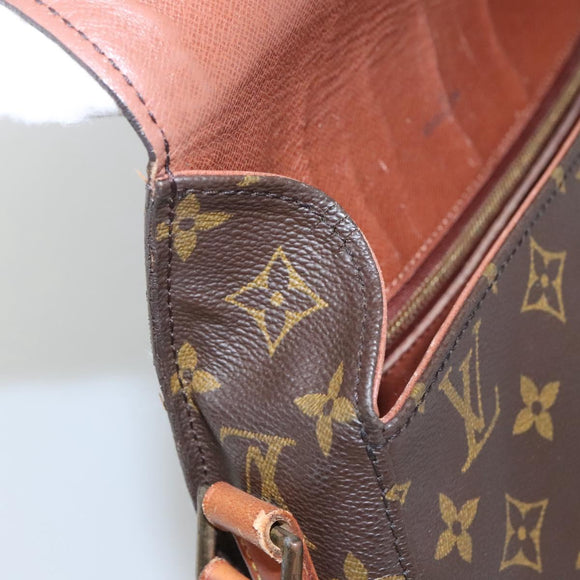 LOUIS VUITTON Monogram Saint Cloud GM Shoulder Bag M51242 LV Auth BA382