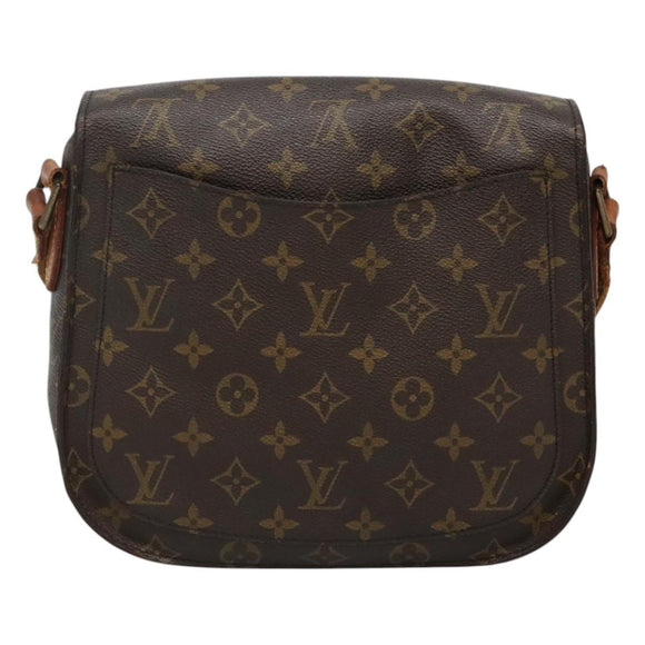 LOUIS VUITTON Monogram Saint Cloud GM Shoulder Bag M51242 LV Auth BA382