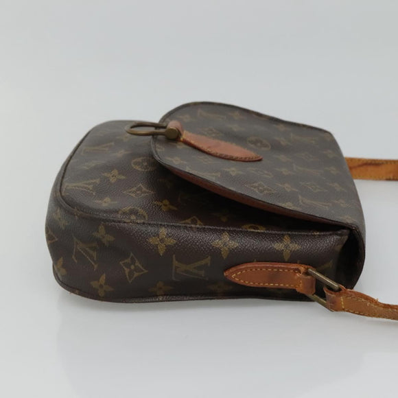 LOUIS VUITTON Monogram Saint Cloud GM Shoulder Bag M51242 LV Auth BA382