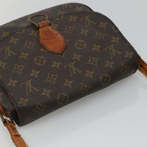 LOUIS VUITTON Monogram Saint Cloud GM Shoulder Bag M51242 LV Auth BA382