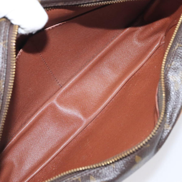 LOUIS VUITTON Monogram Compiegne 28 Clutch Bag M51845 LV Auth BA3821