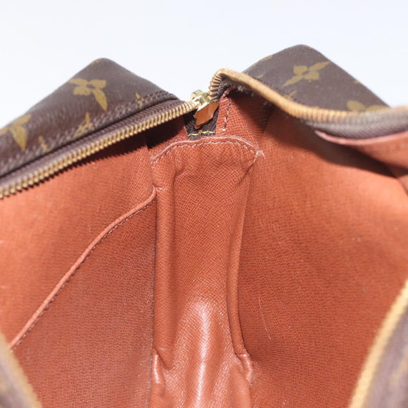 LOUIS VUITTON Monogram Compiegne 28 Clutch Bag M51845 LV Auth BA3821