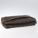 LOUIS VUITTON Monogram Compiegne 28 Clutch Bag M51845 LV Auth BA3821-5