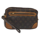 LOUIS VUITTON Monogram Marly Dragonne GM Clutch Bag M51825 LV Auth BA3822-1