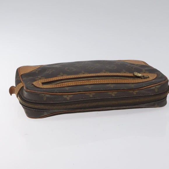 LOUIS VUITTON Monogram Marly Dragonne GM Clutch Bag M51825 LV Auth BA3822