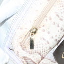 Jimmy Choo Shoulder Bag Leather Silver Gold Auth BA3827-21