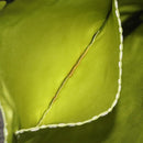 VALENTINO Shoulder Bag Canvas Khaki Silver Auth BA3829-12