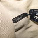 Christian Dior Trotter Canvas Boston Bag Navy Silver Auth BA3832-12