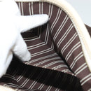 LOUIS VUITTON Antigua Cabas PM Tote Bag White Brown M40036 LV Auth BA3835-22