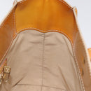LOUIS VUITTON Monogram Vernis Reade PM Hand Bag Beige M91334 LV Auth BA3837-17