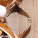 LOUIS VUITTON Monogram Vernis Reade PM Hand Bag Beige M91334 LV Auth BA3837-19