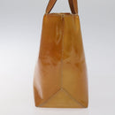LOUIS VUITTON Monogram Vernis Reade PM Hand Bag Beige M91334 LV Auth BA3837-5