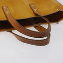 LOUIS VUITTON Monogram Vernis Reade PM Hand Bag Beige M91334 LV Auth BA3837-7