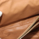 CELINE Macadam Canvas Shoulder Bag PVC Leather Brown Gold Auth BA3852-21