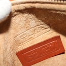 MCM Logogram Vicetos Shoulder Bag PVC Leather Brown Gold Auth BA3856-18