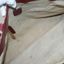 BURBERRY Nova Check Tote Bag PVC Beige Silver Auth BA3864-11