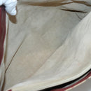 BURBERRY Nova Check Tote Bag PVC Beige Silver Auth BA3864-21