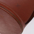 LOUIS VUITTON Epi Cluny Shoulder Bag Brown M52253 LV Auth BA3869-9