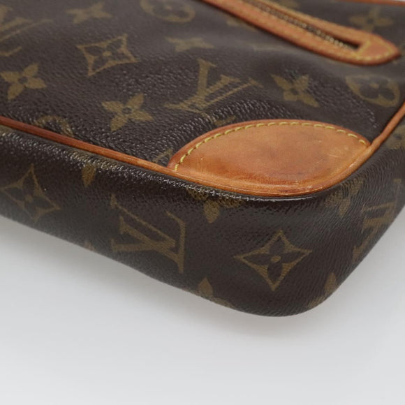 LOUIS VUITTON Monogram Marly Dragonne GM Clutch Bag M51825 LV Auth BA3872