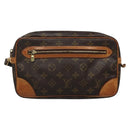 LOUIS VUITTON Monogram Marly Dragonne GM Clutch Bag M51825 LV Auth BA3872-2
