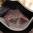 BURBERRY Nova Check Shoulder Bag PVC Beige Auth BA3875-11