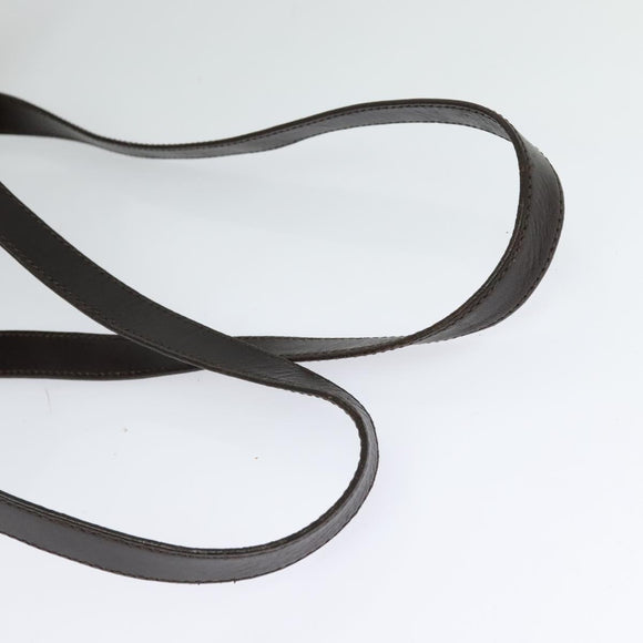 BURBERRY Nova Check Shoulder Bag PVC Beige Auth BA3875