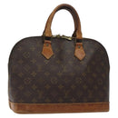 LOUIS VUITTON Monogram Alma Hand Bag M51130 LV Auth BA3881-1