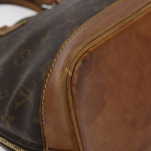 LOUIS VUITTON Monogram Alma Hand Bag M51130 LV Auth BA3881