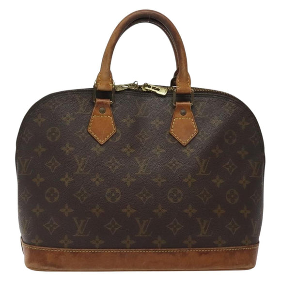 LOUIS VUITTON Monogram Alma Hand Bag M51130 LV Auth BA3881