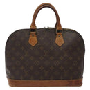 LOUIS VUITTON Monogram Alma Hand Bag M51130 LV Auth BA3881-2